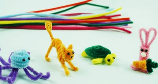 Pipe pluffer toy making
