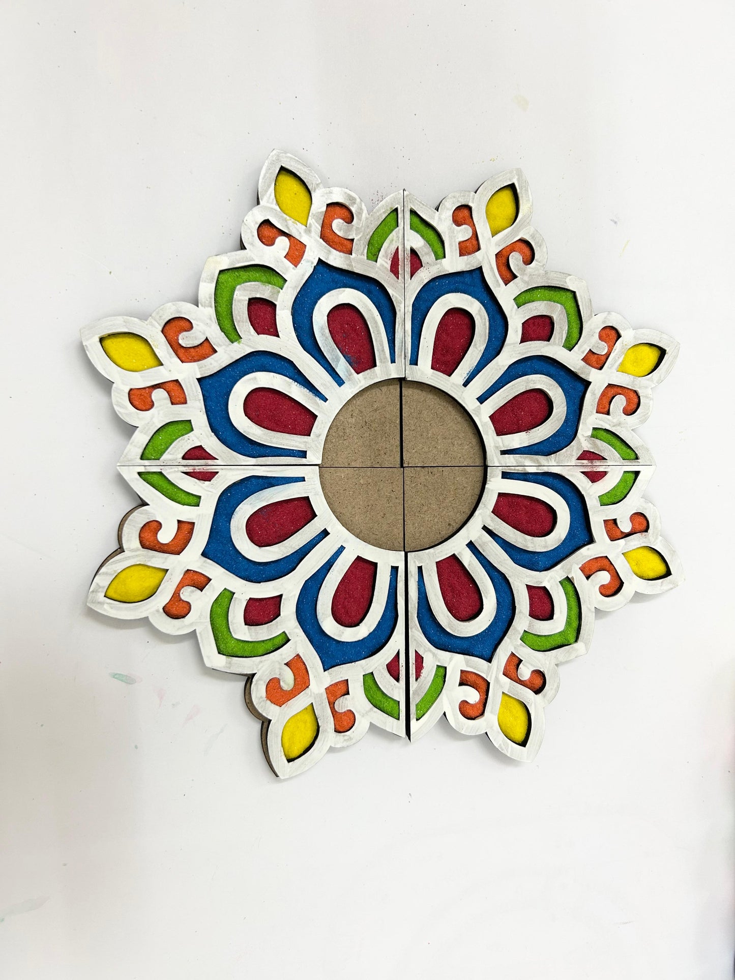 Colorful Festive Rangoli Kit