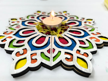 Colorful Festive Rangoli Kit