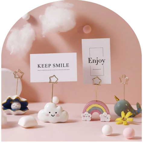 Clay Polaroid Holders